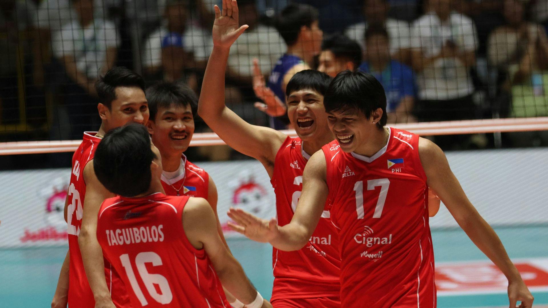Alas Pilipinas Men assert mastery vs Cambodia, nab first win in SEA V.League Leg 2